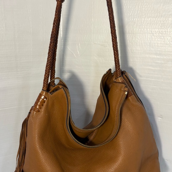 Tory Burch Tan Leather Shoulder Bag - Picture 2 of 10